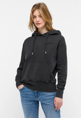 Damska Bluza Z Kapturem Mustang Margo Jet Black 1015471 4188
