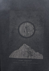 Męska Bluza Nierozpinana Mustang Style Eden Pirate Black 1015925 4088