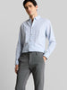 Męskie Spodnie Materiałowe Tom Tailor Jersey Slim Chino Black White Birds Eye 1044853 35951