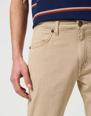 Męskie Spodnie Materiałowe Wrangler Larston Timberwolf 112368475