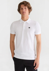 Męska Koszulka Wrangler Polo Shirt Bright White 112378480