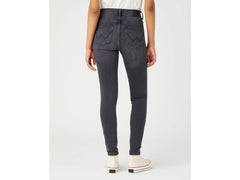 Damskie Spodnie Jeansowe Wrangler High Skinny Heart Breaker 112345385