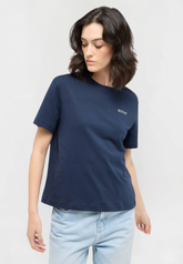 Damski T-Shirt Mustang Style Floris Navy Blazer 1016145 5324
