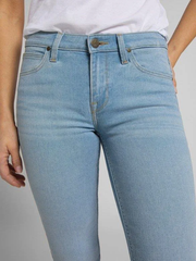 Spodnie Damskie Lee Scarlett Bleached Azur L526PQXL 112111813