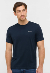 Męski T-Shirt Mustang Style Austin Dark Sapphire 1016857 4136