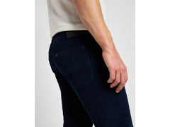 Męskie Spodnie Materiałowe Lee Daren Zip Fly Rivet Navy 112373981