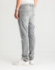 Męskie Spodnie Jeansowe Mustang Oregon Slim K Denim Grey 1014264 4500 842