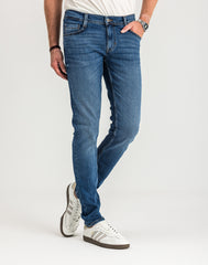 Spodnie Męskie Jeansowe Mustang Oregon Slim Denim Blue 1015041 5000 702