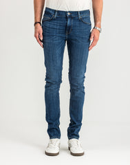 Spodnie Męskie Jeansowe Mustang Frisco Skinny Denim Blue 1015049 5000 883