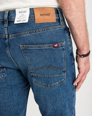 Spodnie Męskie Jeansowe Mustang Vegas Slim Denim Blue 1015350 5000 682