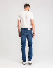 Męskie Spodnie Jeansowe Mustang Style Oregon Tapered Denim Blue 1017123 5000 782