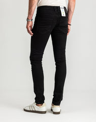 Męskie Spodnie Jeansowe Tom Tailor Troy Czarne Slim Fit 1021160 10270
