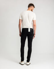 Męskie Spodnie Jeansowe Tom Tailor Troy Czarne Slim Fit 1021160 10270