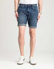 Męskie Krótkie Spodenki Tom Tailor TTJosh Regular Slim Jeans Short 1044973