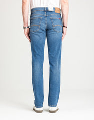 Męskie Spodnie Jeansowe Mustang Style Washington Straight Denim Blue 1016814 5000 582
