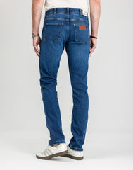 Męskie Spodnie Jeansowe Wrangler Greensboro Dandelion Summer 112364419