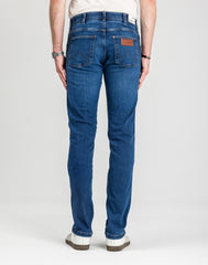 Męskie Spodnie Jeansowe Wrangler Greensboro Dandelion Summer 112364419
