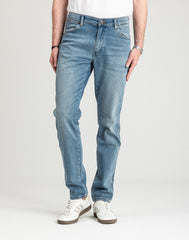 Męskie Spodnie Wrangler River Grey Light 112373002