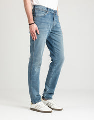 Męskie Spodnie Wrangler River Grey Light 112373002