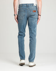 Męskie Spodnie Wrangler River Grey Light 112373002
