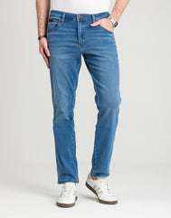 Męskie Spodnie Wrangler Texas Slim Light Visual 112378817