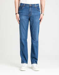 Męskie Spodnie Wrangler Texas Mid Visual 112380861