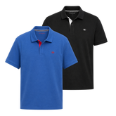 Dwupak Męska Koszulka Polo Tom Tailor Doublepack Polo Advanced Blue 1044879 11132