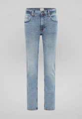 Męskie Spodnie Jeansowe Mustang Style Washington Straight Denim Blue 1016617 5000 202