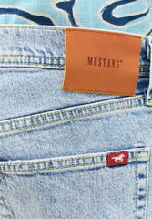 Męskie Szorty Mustang Style Denver Shorts Denim Blue 1015152 5000 212