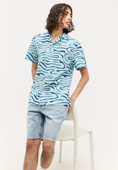 Męskie Szorty Mustang Style Denver Shorts Denim Blue 1015152 5000 212