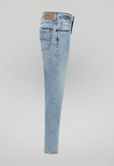 Męskie Spodnie Jeansowe Mustang Style Washington Straight Denim Blue 1016617 5000 202
