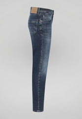 Męskie Spodnie Jeansowe Mustang Style Washington Straight Denim Blue 1014704 5000 882