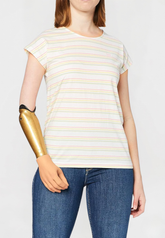 Damska Koszulka Lee Cap Sleeve Tee La Pink L41FJXNL 112108939