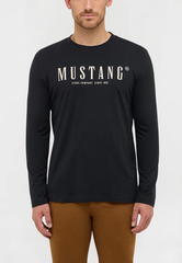 Męski Longsleeve Mustang Style Asheville Jet Black 1016873 4188