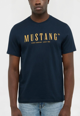 Męski T-Shirt Mustang Style Austin Dark Sapphire 1016853 4136