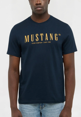 Męski T-Shirt Mustang Style Austin Dark Sapphire 1016853 4136