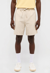 Męskie Szorty Materiałowe Mustang Style Linen Jogger Shorts Whisper White 1015146 2013
