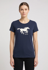 Damski T-Shirt Mustang Style Loa Navy Blazer 1016508 5324