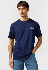 Meska Koszulka Wrangler Graphic Tee Navy 112362367