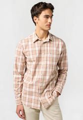 Meska Koszula Wrangler 1 Pkt Shirt Tan 112362768