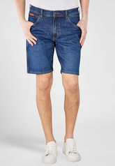 Męskie Szorty Jeansowe Wrangler Texas Blue Soul 112350657 W11C017997