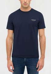Męski T-Shirt Mustang Style Austin Dark Sapphire 1017134 4136