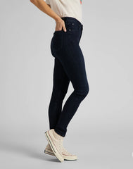 Damskie Spodnie Jeansowe Lee Ivy Dark Usk L32EKJZP 112107405