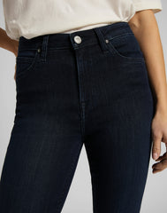 Damskie Spodnie Jeansowe Lee Ivy Dark Usk L32EKJZP 112107405