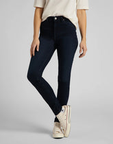 DAMSKIE SPODNIE JEANSOWE LEE Ivy DARK USK L32EKJZP 112107405