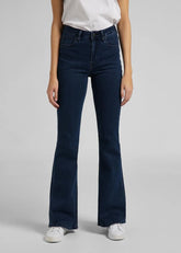 Damskie Spodnie Jeansowe Lee Breese Dark Joni L32YPHWV 112107749