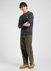 Męska Bluza Lee Workwear SWS Washed Black 112372312