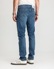 Męskie Spodnie Jeansowe Mustang Oregon Slim Denim Blue 1015042 5000 583
