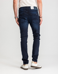 Męskie Spodnie Jeansowe Mustang Style Frisco Skinny Denim Blue 1017116 5000 801