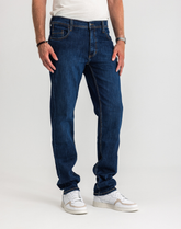 Męskie Spodnie Jeansowe Mustang Style Washington Straight Denim Blue 1017119 5000 882
